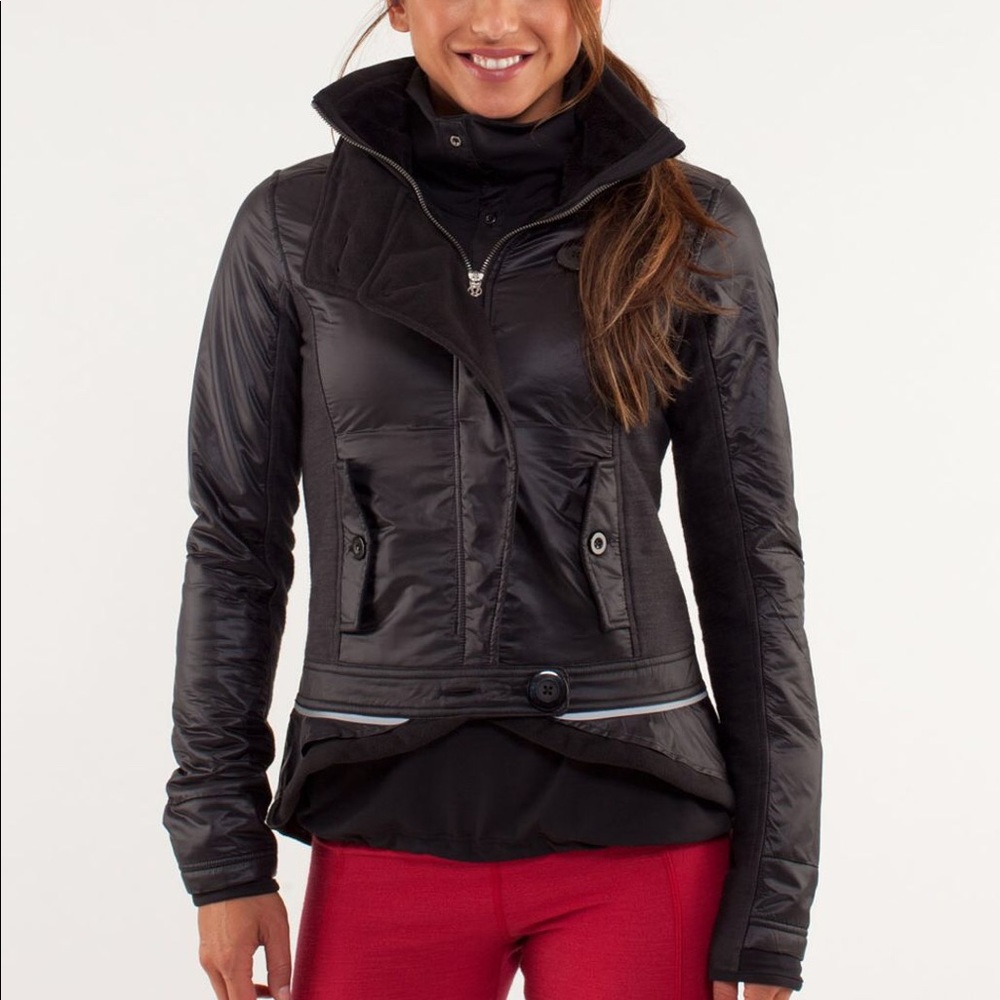 Lululemon Pedal Power Jacket Black 10